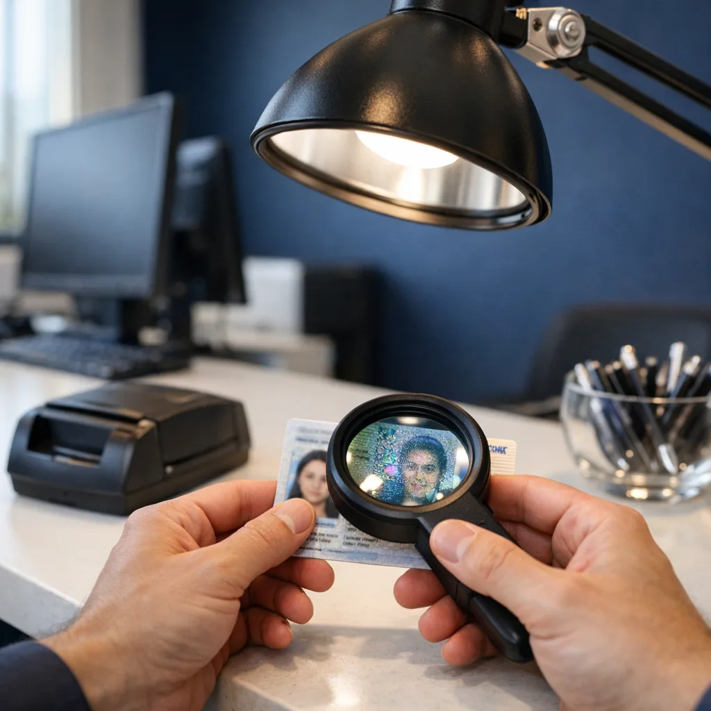 Background check illustration